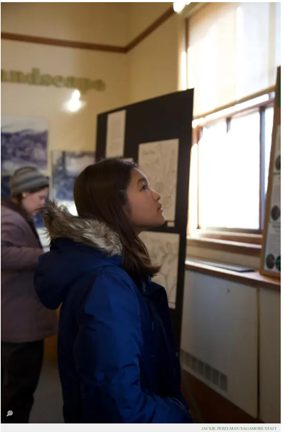 Unique drawing class fuses art with science