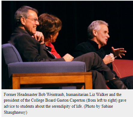 Panel encourages students to pursue their passions