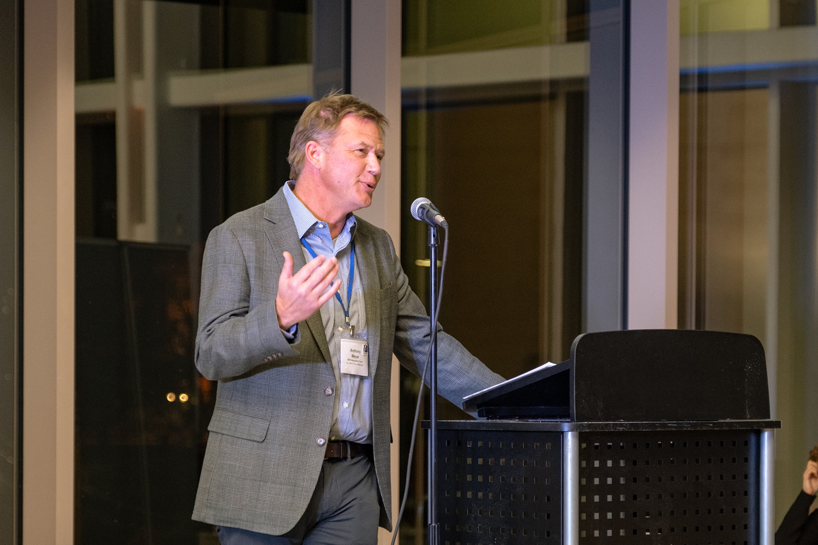 2024-11-14 - BHS Innovation Fund Galarama - 53 Anthony Meyer, BHS Head of School, at the 2024 BHS Innovation Fund Galarama