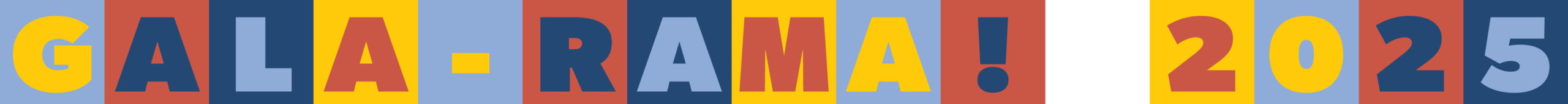GALA-RAMA 2025 Banner