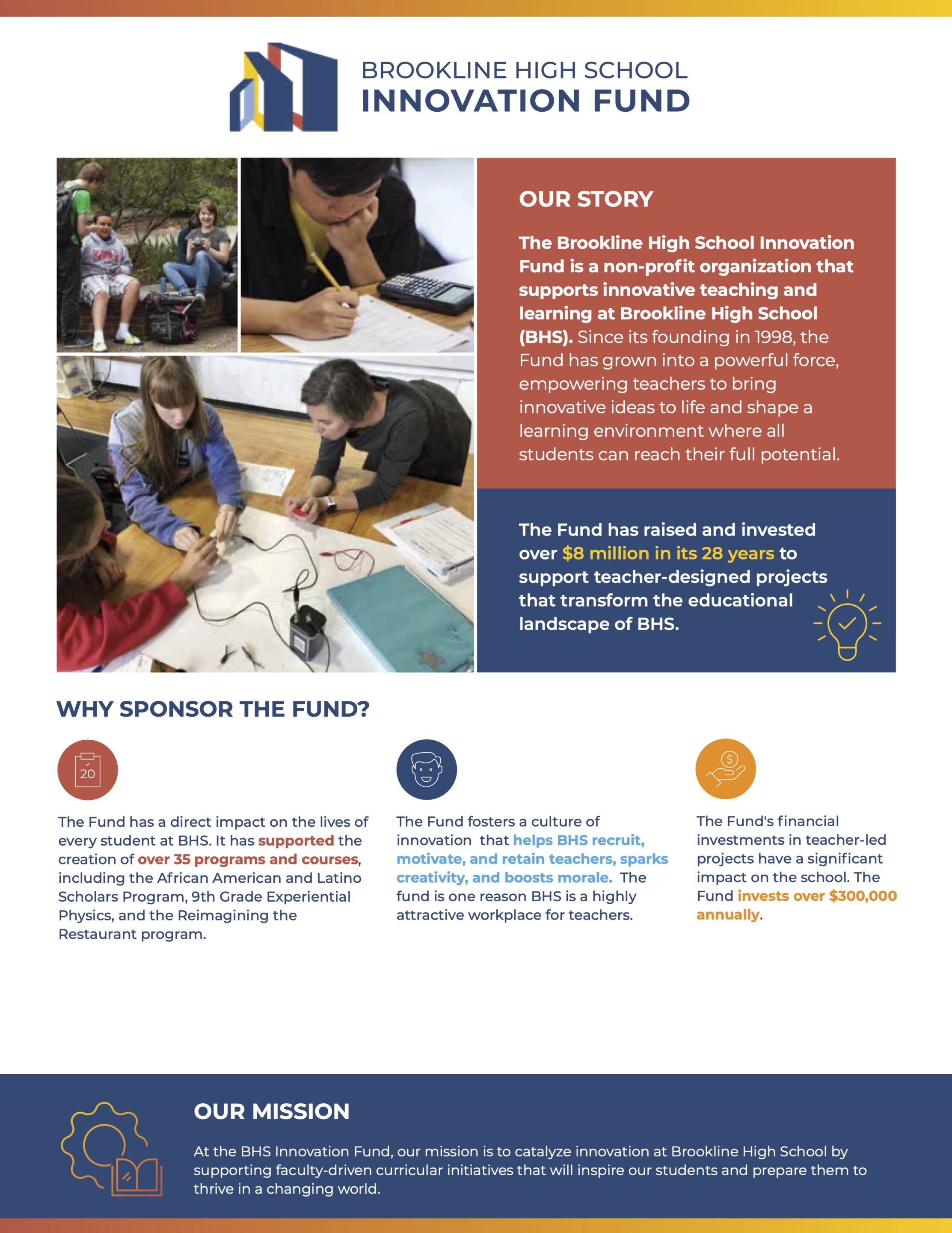 BIF-2026-2027-Sponsorship-Packages-Pg2 BHS Innovation Fund 2026-27 Sponsorship Packages Page 2